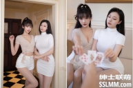 秀人网 陆萱萱携手安然两位大美女 激情演绎 超级诱惑[120P...